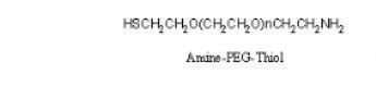 Amine-PEG-Thiol,氨基巯基饰性聚乙二醇,氨基巯基修饰性PEG