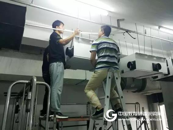 航点新风系统进驻北京高校!