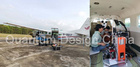 中國套機載植物熒光高光譜系統AisaIBIS成功安裝試飛