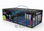 智龙体育室内模拟网球模拟运动网球综合运动馆设备趣味网球设备游戏网球运动