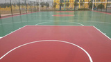 室外环保篮球场硅PU地面 网球场丙烯酸球场