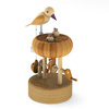 实木机械手摇传动科教玩具科普仪器 科学实验仪器 小鸟喂食