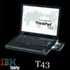ThinkPad T43 二手笔记本电脑 大量定制批发 - 600元