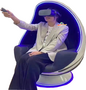 心理咨询设备-VR智能心理设备-VR心理蛋椅
