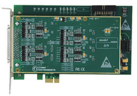 国控精仪PCIe总线同步数据采集卡PCIe-6183，16路同步热电阻采集
