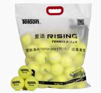 天龙（Teloon） Rising复活 网球  进阶中阶训练用 一袋（60个）