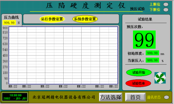 海绵压陷硬度试验仪