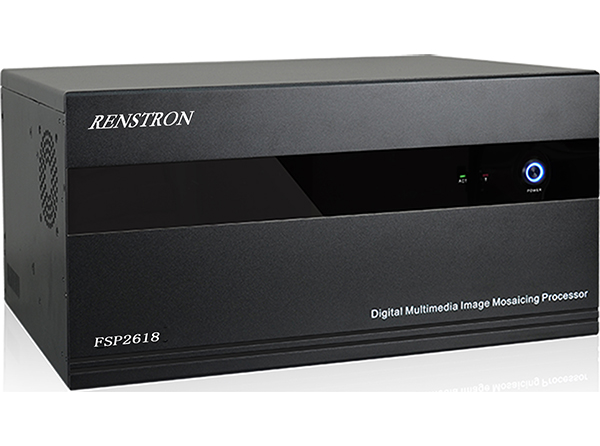 RENSTRON的26*18畫面拼接控制器FSP2618混插板卡LED視頻處理器大屏液晶拼接控制器