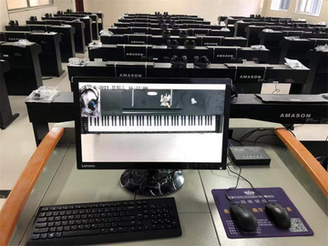 数字音乐琴房辅导训练系统  数字琴房智能测试系统