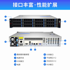 火蓝（Hoodblue）TS5012-CN国产化NAS网络存储器文件共享数据备份磁盘阵列服务器 TS5012-CN-24TB