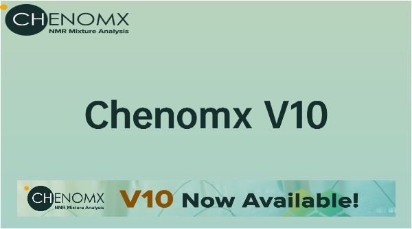 Chenomx NMR Suite V10现已发布