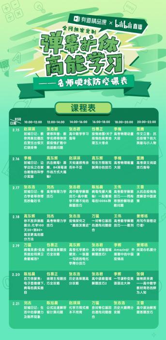 B站聯合有道精品課上線直播課，迎來史上最硬核彈幕
