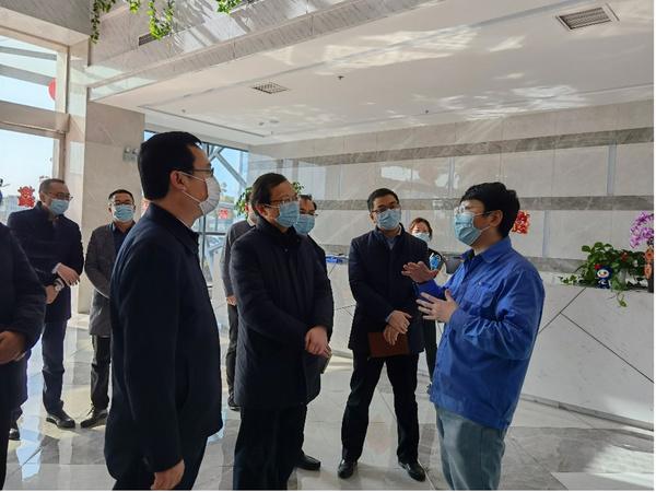 南通市委常委、區委書記劉浩率隊赴江蘇涵潤走訪慰問