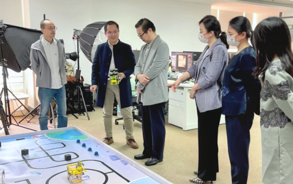 中國下一代教育基金會領導蒞臨恩孚科技參觀考察