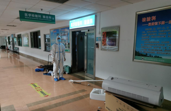 溫濕相宜、安全潔凈——EBC英寶純空氣環境機助力醫院核酸檢測
