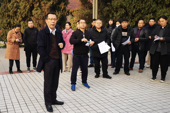西昌學院領導帶隊開展寒假前安全檢查工作