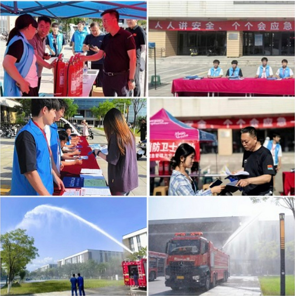 华北理工大学举办“安全宣传咨询日”活动