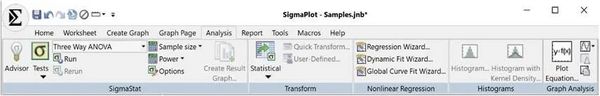 【軟件更新】SigmaPlot 版本 15 的新功能，使您的工作更輕松