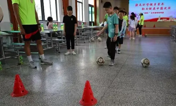 鹽城師范學院體育學院全民健身指導團成員開啟暑期志愿服務