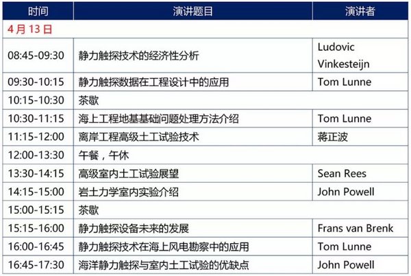 邀请函|2019海洋静力触探及岩土工程技术研讨会