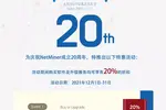 【促銷活動】NetMiner20周年，20%折扣！