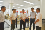 吉林大學校領導到新投入運營的智慧餐廳檢查指導工作