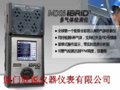 美国英思科MX6 iBrid便携式多气体检测仪MX6 iBrid