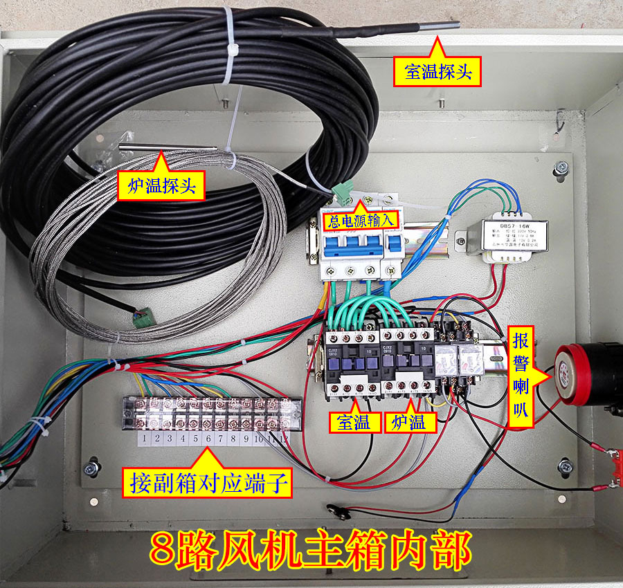 养殖多路温控箱+ 环境控制器+ 标准化鸡舍风机控制器+ 养鸡温控器