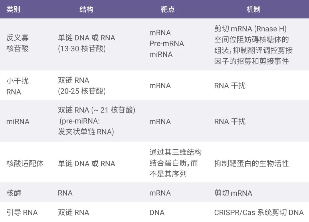 RNA 治疗---小核酸药物有哪些？| MedChemExpress